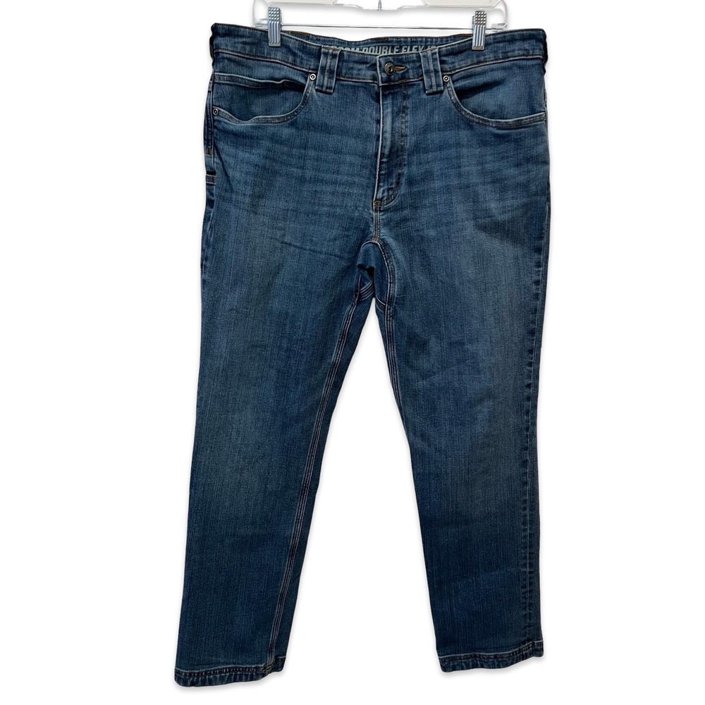 Duluth Trading Co Ballroom Double Flex Slim Fit Jeans Mens 36x30 Medium Wash